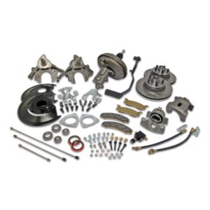 FORD MUSTANG 1968-1969 V8 BOITE AUTOMATIQUE CONVERSION DE TAMBOURS A KIT FREINS A DISQUES AVANT AVEC MAITRE CYLINDRE ASSISTE Dis