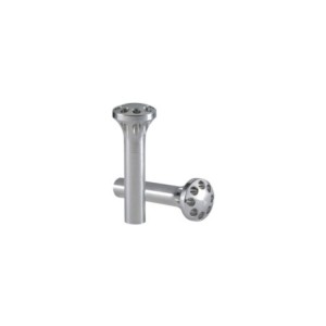 FORD MUSTANG 1967-1970 PAIRE DE LOQUET DE PORTE TAILLÉ MASSE ALUMINIUN RING BROTHER 50670-2201N