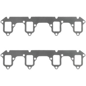 FORD MUSTANG 1967-1971 V8 390 428 FE PAIRE DE JOINTS DE COLLECTEURS D ECHAPPEMENT 16 VIS exhaust manifold gasket big block FELPR