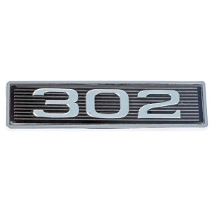 FORD MUSTANG 1969-1970 302 hood scoop emblem DANIEL CARPENTER D0ZZ-16637-302