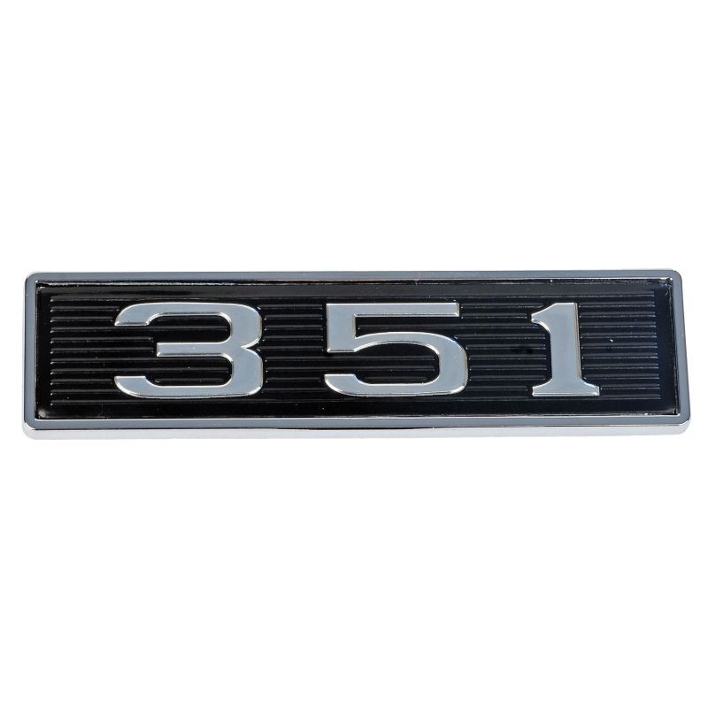 FORD MUSTANG 1969-1970 351 hood scoop emblem DANIEL CARPENTER D0ZZ-16637-351