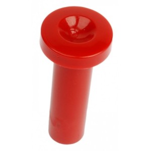 FORD MUSTANG 1964 1/2 LOQUET VERROU DE PORTE ROUGE door lock knob - red DANIEL CARPENTER C3AZ-6221850-R