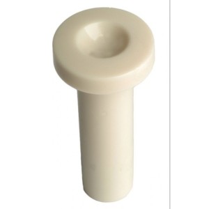 FORD MUSTANG 1964 1/2 LOQUET VERROU DE PORTE BLANC door lock knob - white DANIEL CARPENTER C3AZ-6221850-WT