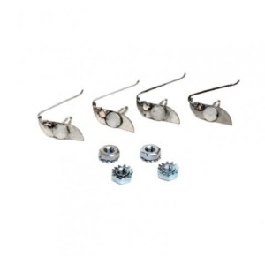 FORD MUSTANG 1970-1973 SET CLIPS DE RETENUE DE PANNEAU DE FEUX EN NID D ABEILLE Honeycomb Tail Light Panel Retainer Clips DANIEL