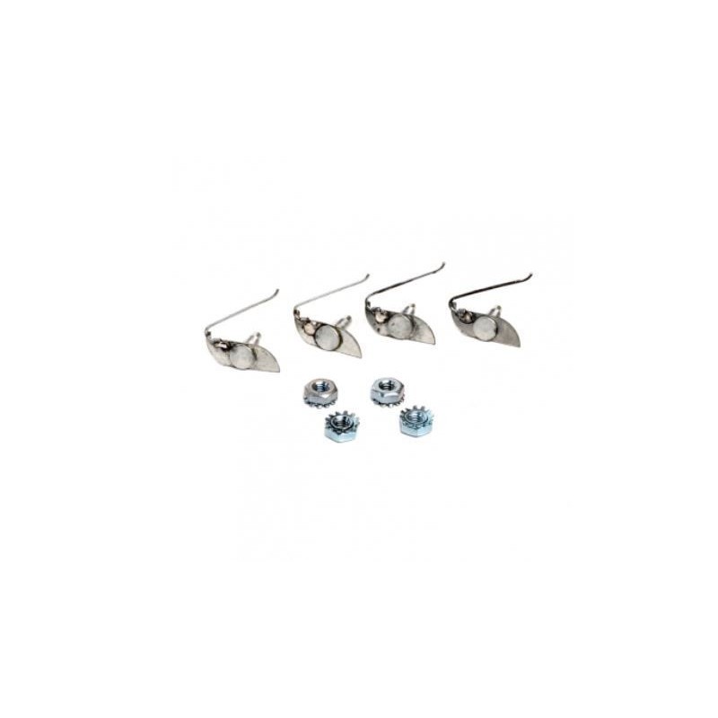 FORD MUSTANG 1970-1973 SET CLIPS DE RETENUE DE PANNEAU DE FEUX EN NID D ABEILLE Honeycomb Tail Light Panel Retainer Clips DANIEL