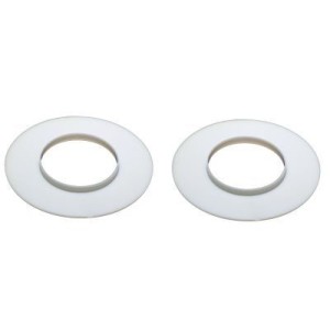 FORD MUSTANG 1964-1965 PAIRE ROND DE FRICTION MANIVELLE DE LEVE VITRE OU POIGNÉE DE PORTE door and window handle backing plate D