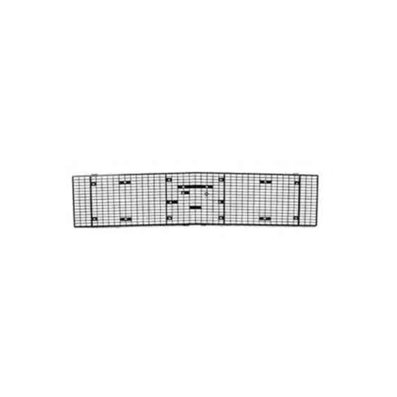 FORD MUSTANG 1968 GRILLE DE CALANDRE AVEC FOG LIGHT grill 1968 SCOTT DRAKE C8ZZ-8200-AR M3629