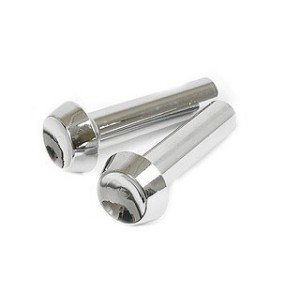 FORD MUSTANG 1965-1966 PAIRE DE LOQUETS DE VERROU DE PORTE Door lock knobs DANIEL CARPENTER C5DZ-6221850