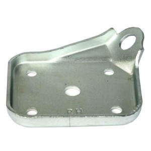 FORD MUSTANG 1964-1966 PLAQUE DROITE SUPPORT DE LAME ET FIXATION AMORTISSEUR rear spring shock plate right DANIEL CARPENTER C5DZ