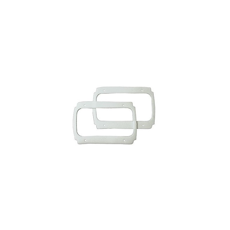 FORD MUSTANG 1964-1966 COUPE CABRIOLET FASTBACK PAIRE DE JOINTS DE FEUX ARRIÈRE tail light mounting pads DANIEL CARPENTER C5ZZ-1