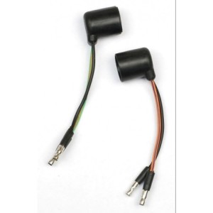 FORD MUSTANG 1965-1966 PAIRE CABLE DE BRANCHEMENT DE FEU ARRIERE tailight housing wiring DANIEL CARPENTER C40Z-13408 C4OZ-13A408