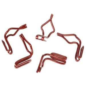 FORD MUSTANG 1965-1967 (1965 et 1966 DELUXE et 1967 tous modèles) KIT DE 15 CLIPS AGRAFES POUR PANNEAUX DE PORTE Door panel clip