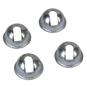 FORD MUSTANG 1964-1968 ENTRETOISES DE MONTAGE DE FEUX DE JUPE ARRIERE back up lamp mounting spacers DANIEL CARPENTER 359972 3599