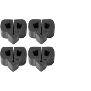 FORD MUSTANG 1964-1966 KIT 4 TAMPONS DE CAPOT Hood bumper on fender (set of 4) kit DANIEL CARPENTER C4DZ-16758-S C5ZZ-16758-K