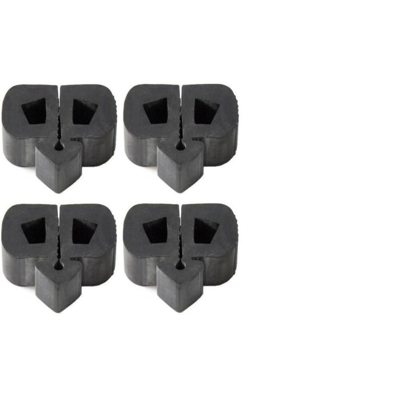 FORD MUSTANG 1964-1966 KIT 4 TAMPONS DE CAPOT Hood bumper on fender (set of 4) kit DANIEL CARPENTER C4DZ-16758-S C5ZZ-16758-K