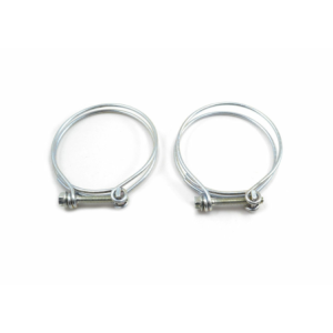 FORD MUSTANG 1965-1970 COLLIER DE SERRAGE DU TUYAU DE REMPLISSAGE DE CARBURANT fuel filler pipe hose clamps DANIEL CARPENTER C5Z
