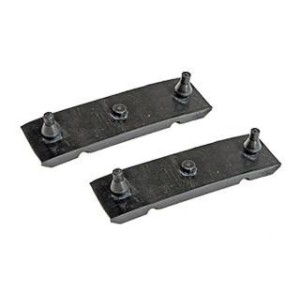 FORD MUSTANG 1967 V8 390 PAIRE D'ISOLANTS POUR MONTAGE DE RADIATEUR Radiator Mounting Insulator Lower Engines Only DANIEL CARPEN