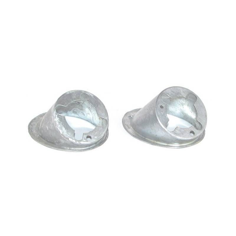 FORD MUSTANG 1967-1968 SUPPORTS FEUX DE PARKING VEILLEUSE OU CLIGNOTANT parking lamp bezel DANIEL CARPENTER C7ZZ-13210