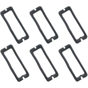 FORD MUSTANG 1967-1968 6 JOINTS POUR CONTOUR DE FEU ARRIERE Tail light bezel pad set of 6 DANIEL CARPENTER C7ZZ-13420