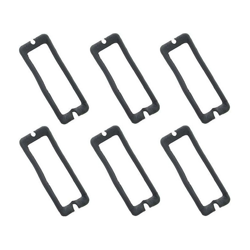 FORD MUSTANG 1967-1968 6 JOINTS POUR CONTOUR DE FEU ARRIERE Tail light bezel pad set of 6 DANIEL CARPENTER C7ZZ-13420
