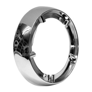 FORD MUSTANG 1967-1970 COUPE CHROME LAMPE PLAFONNIER dome light bezel DANIEL CARPENTER C0AF-13788