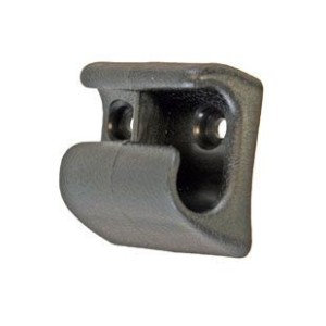 FORD MUSTANG 1968 COUPE CABRIOLET FASTBACK SUPPORT DE PARE SOLEIL CENTRAL NOIR Center visor bracket bracket black DANIEL CARPENT