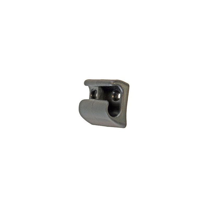 FORD MUSTANG 1968 COUPE CABRIOLET FASTBACK SUPPORT DE PARE SOLEIL CENTRAL NOIR Center visor bracket bracket black DANIEL CARPENT