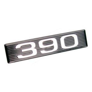 FORD MUSTANG 1969 EMLEME DE CAPOT COMPLET AVEC SUPPORT 390 hood scoop emblem DANIEL CARPENTER C9ZZ-16637-390