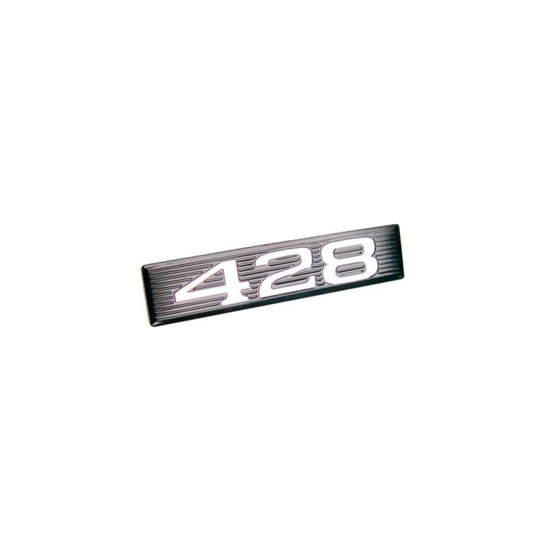 FORD MUSTANG 1969 EMLEME DE CAPOT COMPLET AVEC SUPPORT 428 hood scoop emblem DANIEL CARPENTER C9ZZ-16637-428