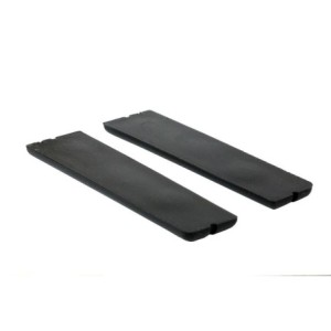 FORD MUSTANG 1969 deluxe door panel pull cup inserts- black DANIEL CARPENTER C9ZZ-6524046-BK