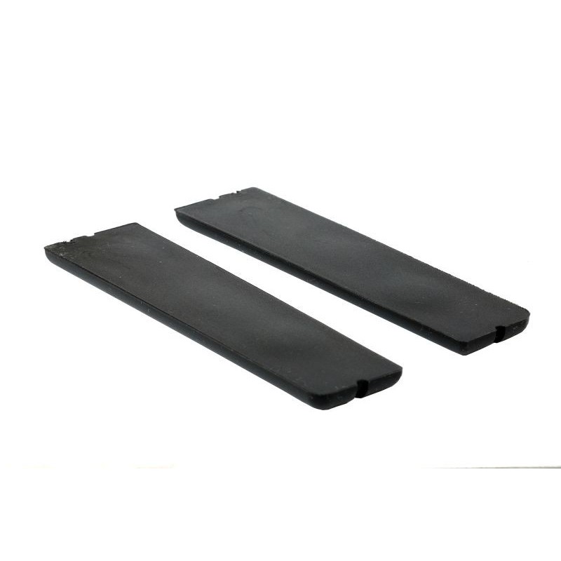 FORD MUSTANG 1969 deluxe door panel pull cup inserts- black DANIEL CARPENTER C9ZZ-6524046-BK