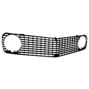 FORD MUSTANG 1969 GRILLE DE CALANDRE NOIR PLASTIQUE MOULE ORIGINE SOUS LICENCE FORD grill black plastic original tooling DANIEL