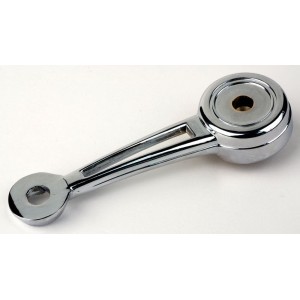 FORD MUSTANG 1971-1972 POIGNÉE DE LÈVE-VITRE CHROME SANS GRIP interior window crank handle DANIEL CARPENTER C9UZ-8223342