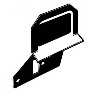 FORD MUSTANG 1969-1970 PAIRE DE GARNITURES DE POIGNÉE DE PORTE deluxe door trim plates DANIEL CARPENTER C9ZZ-6522634-D