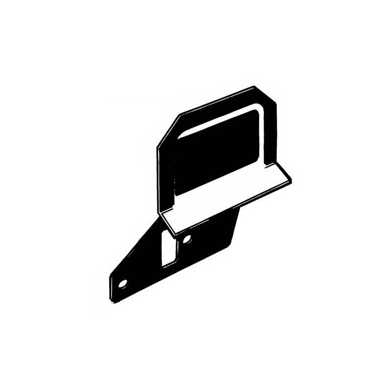 FORD MUSTANG 1969-1970 PAIRE DE GARNITURES DE POIGNÉE DE PORTE deluxe door trim plates DANIEL CARPENTER C9ZZ-6522634-D