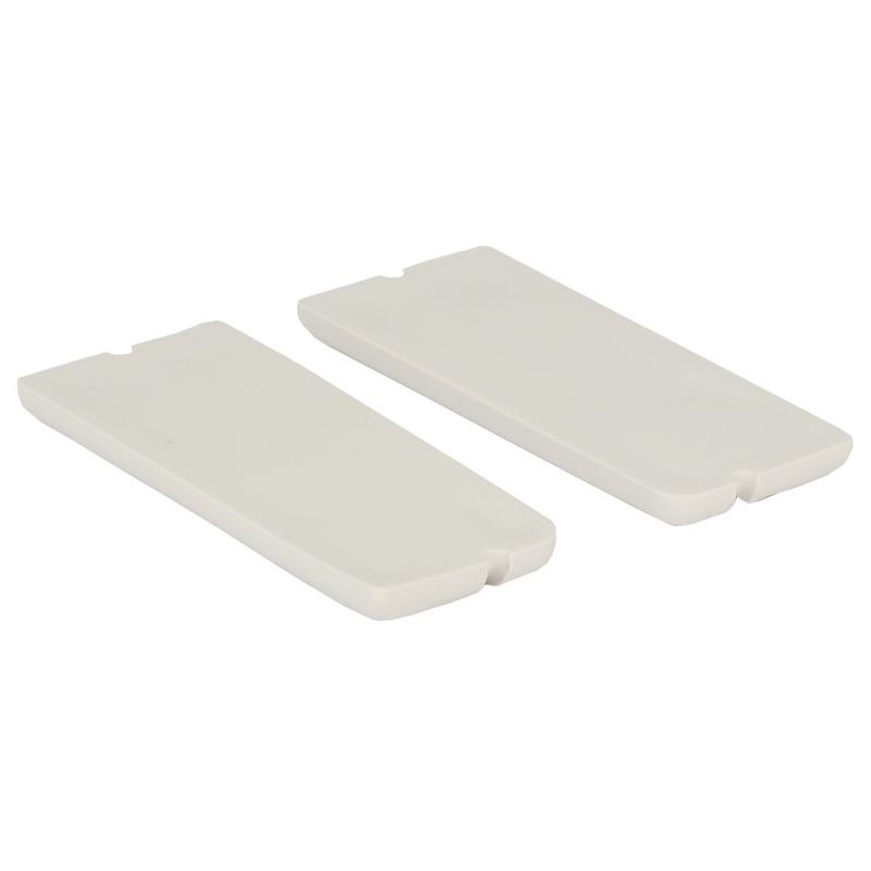 FORD MUSTANG 1970 deluxe door panel pull cup inserts- white DANIEL CARPENTER D0ZZ-6524046-WT
