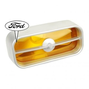 FORD MUSTANG 1971-1972 mach i grille light lens assembly DANIEL CARPENTER D1ZZ-13200