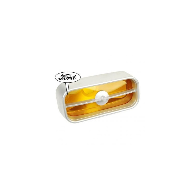 FORD MUSTANG 1971-1972 mach i grille light lens assembly DANIEL CARPENTER D1ZZ-13200