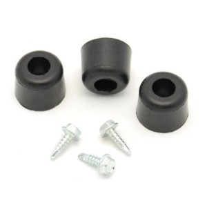 FORD MUSTANG 1971-1973 TAMPONS POUR CAPOT CÔTÉ PARE-FEU firewall to hood bumpers DANIEL CARPENTER 380478-S3