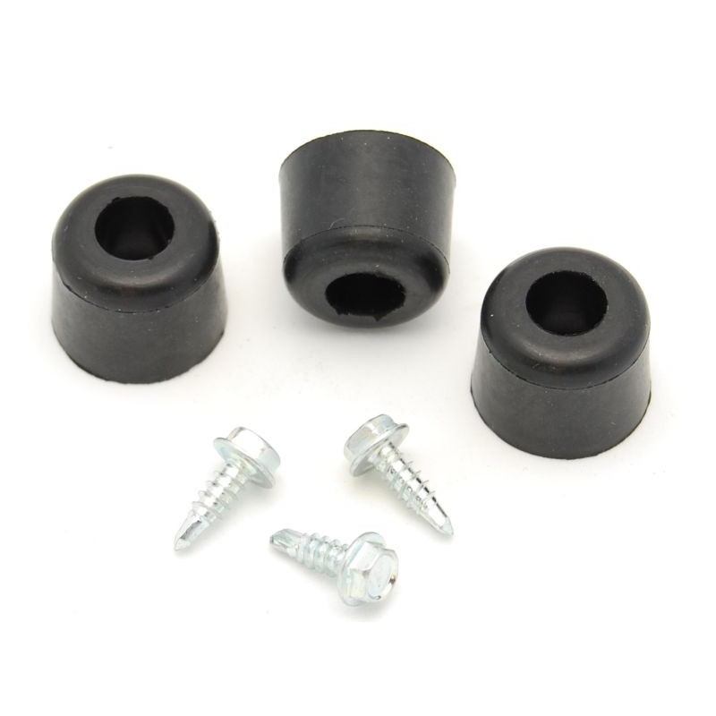 FORD MUSTANG 1971-1973 TAMPONS POUR CAPOT CÔTÉ PARE-FEU firewall to hood bumpers DANIEL CARPENTER 380478-S3