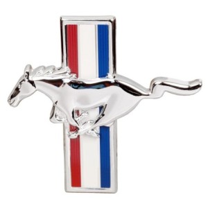 FORD MUSTANG 1971-1973 EMBLÈME DE CALANDRE MACH 1 mach i grille emblem DANIEL CARPENTER D1ZZ-8213-B