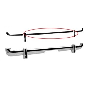 FORD MUSTANG 1973 rear bumper center rubber strip DANIEL CARPENTER D3ZZ-17830