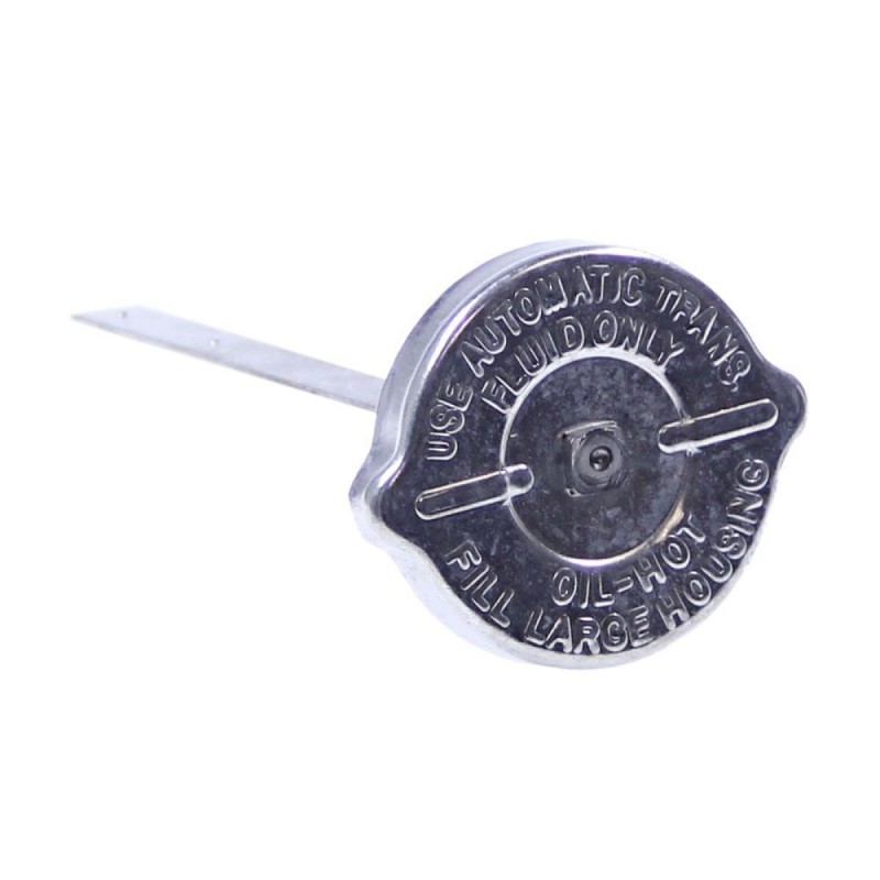 FORD MUSTANG 1965-1966 BOUCHON DE RÉSERVOIR EN ZINC DE POMPE DE DIRECTION ASSISTÉE AVEC JAUGE D'HUILE power steering pump cap wi