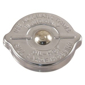 FORD MUSTANG 1965-1966 BOUCHON CHROMÉ DE RESERVOIR DE POMPE DE DIRECTION ASSISTEE p/s pump cap w/o dip stick-chrome DANIEL CARPE