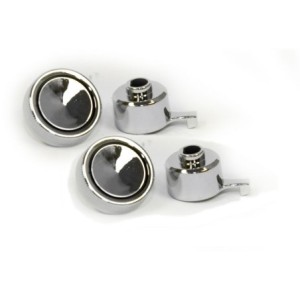 FORD MUSTANG 1967 SET DE BOUTONS DE RADIO UNIQUEMENT POUR L ORIGINE radio knobs & bezels DANIEL CARPENTER C7GY-18817