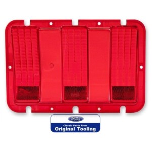 FORD MUSTANG 1967-1968 CABOCHON DE FEU ARRIERE LICENCE FORD FOMOCO tail light lens DANIEL CARPENTER C7ZZ-13450
