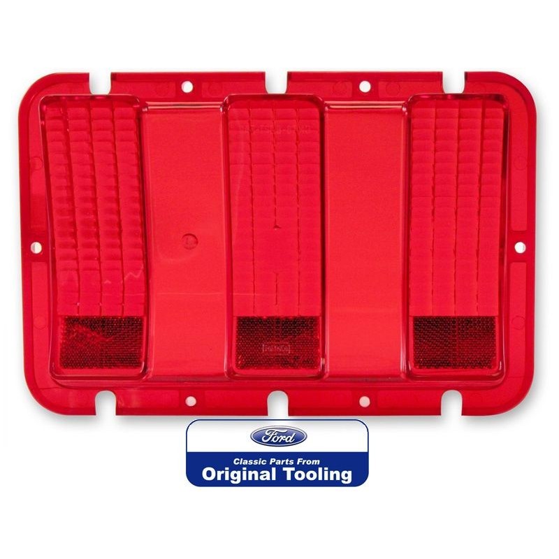 FORD MUSTANG 1967-1968 CABOCHON DE FEU ARRIERE LICENCE FORD FOMOCO tail light lens DANIEL CARPENTER C7ZZ-13450