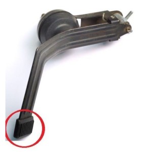 FORD MUSTANG 1967-1968 PAD CAOUTCHOUC POUR PEDALE DE POMPE LAVE GLACE Wiper WasherPump Pedal Pad DANIEL CARPENTER C7ZZ-17664-P