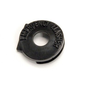 FORD MUSTANG 1967 ENTOURAGE DE BOUTON DE WARNING SIGNAL D URGENCE (POUR COLONNE NON INCLINABLE) emergency flasher knob non tilt