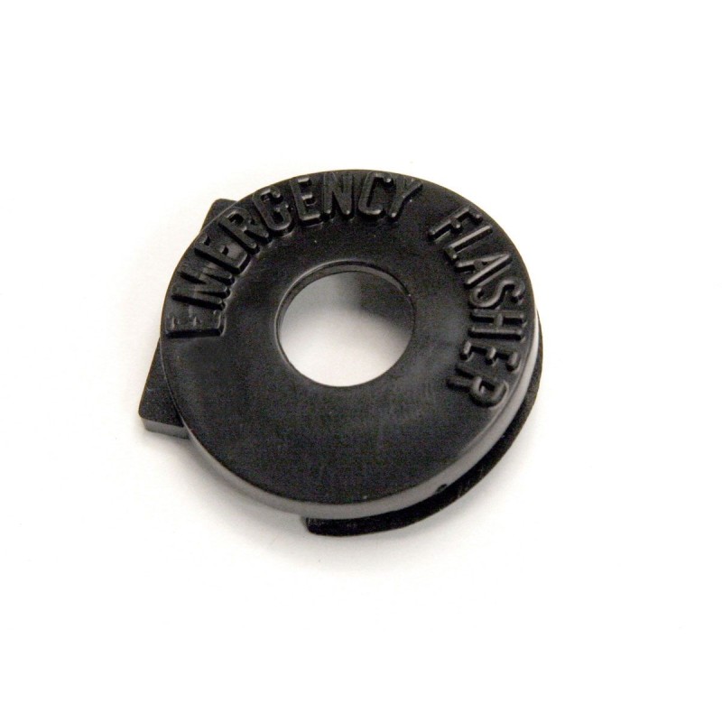 FORD MUSTANG 1967 ENTOURAGE DE BOUTON DE WARNING SIGNAL D URGENCE (POUR COLONNE NON INCLINABLE) emergency flasher knob non tilt